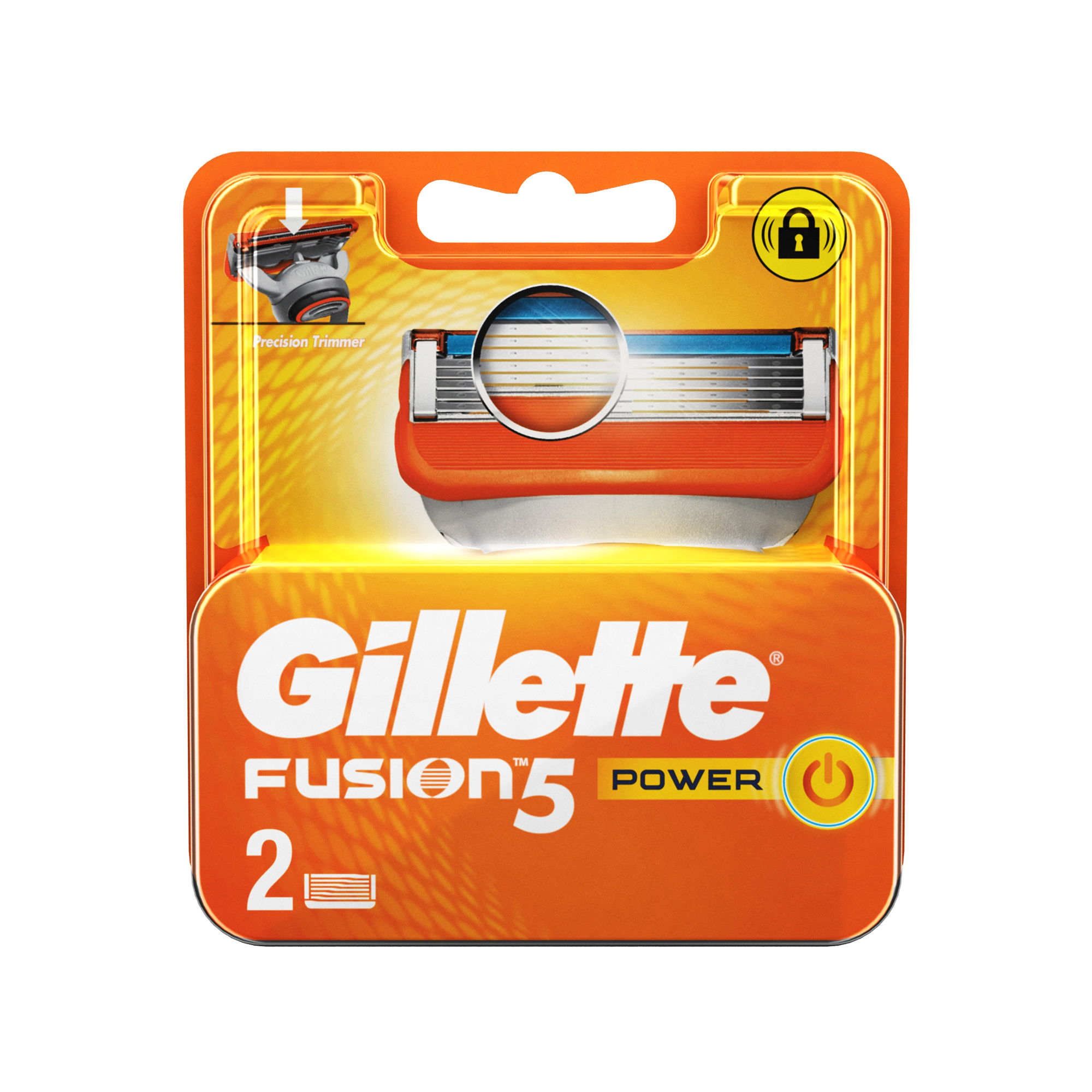 Gillette Fusion Power shaving Razor Blades (Cartridge) 2s pack