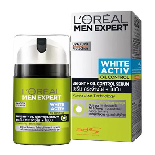 L Oreal Paris Men Expert White Active Bright Oil Control Serum Moisturiser Buy L Oreal Paris Men Expert White Active Bright Oil Control Serum Moisturiser Online At Best Price In India Taking care of your skin has never been easier with l'oréal men expert and their great range of male grooming products. l oreal paris men expert white active bright oil control serum moisturiser