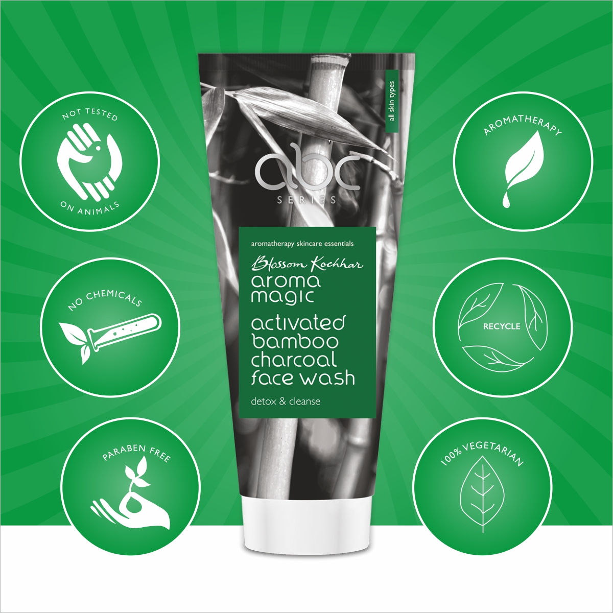 aroma magic face wash charcoal