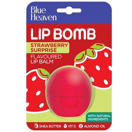 Blue Heaven Lip Bomb - Strawberry: Buy Blue Heaven Lip Bomb - Strawberry Online at Best Price in India | Nykaa Blue Heaven Lip Bomb - Strawberry: Buy Blue Heaven Lip Bomb - Strawberry Online at Best Price in India | Nykaa
