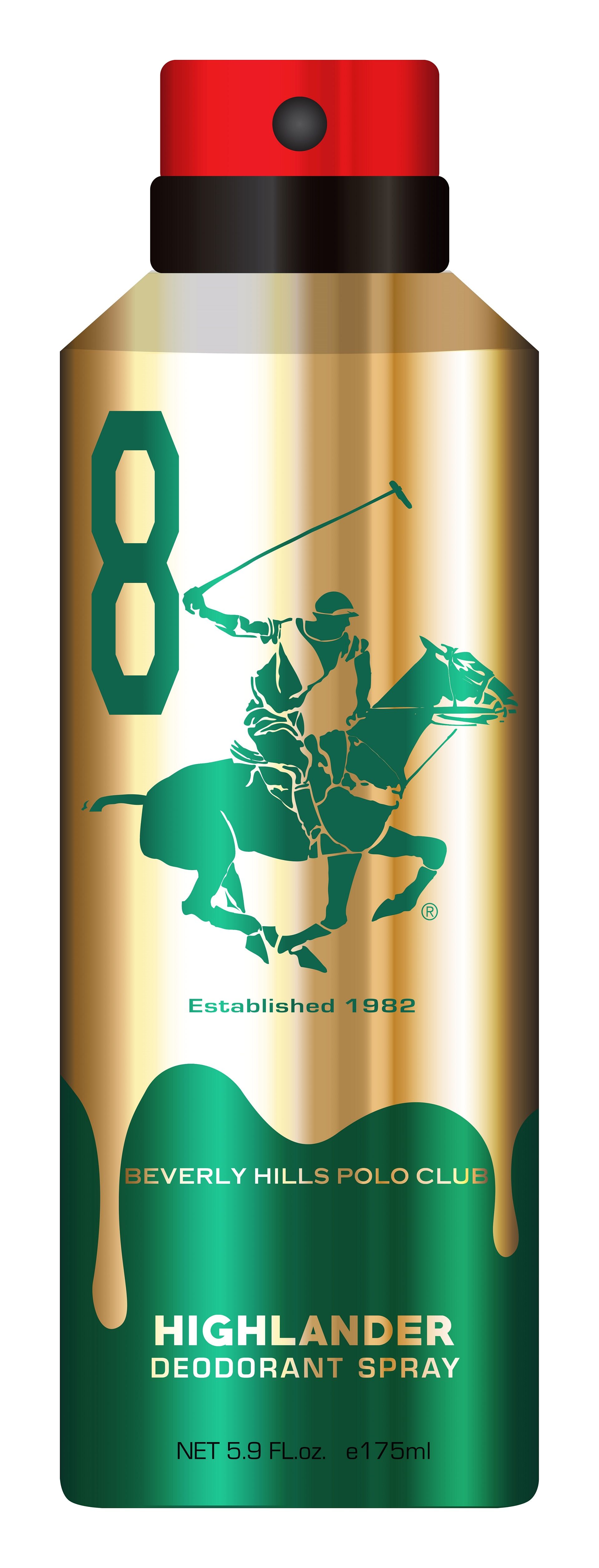 Beverly Hills Polo Club 8 Gold Highlander Deodorant Spray: Buy Beverly  Hills Polo Club 8 Gold Highlander Deodorant Spray Online at Best Price in  India | Nykaa