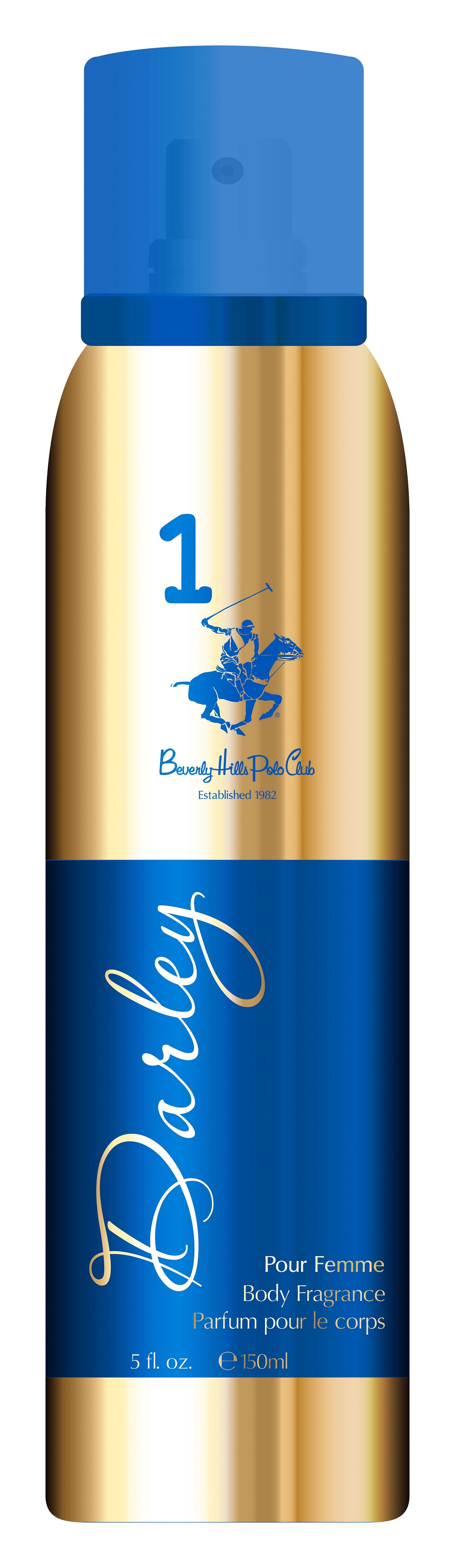 Beverly Hills Polo Club 1 Darley Gold Body Fragrance For Women