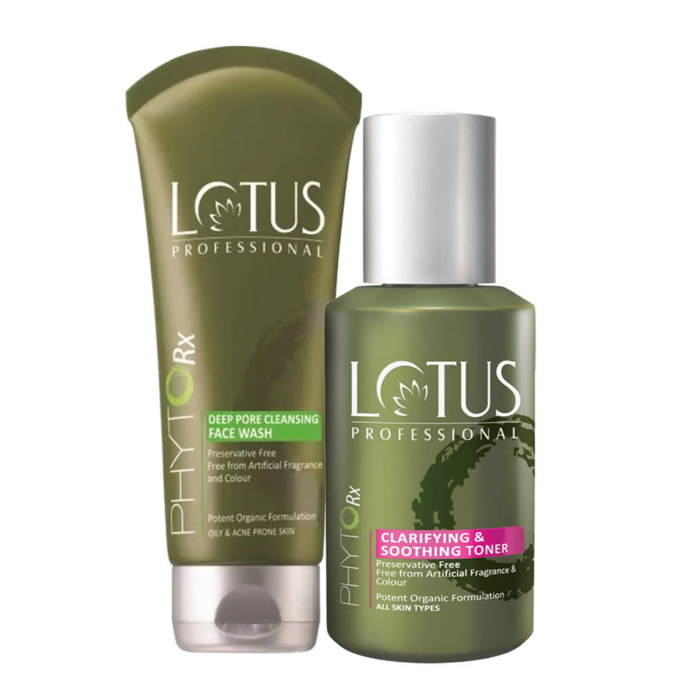 Lotus Herbals Phytorx Clarifying Toner & Pore Cleansing Face Wash