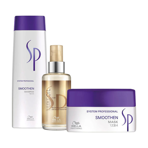 Sp Smoothen Shampoo Mask And Hair Oil Combo For Unruly Hair Buy Sp Smoothen Shampoo Mask And Hair Oil Combo For Unruly Hair Online At Best Price In India Nykaa