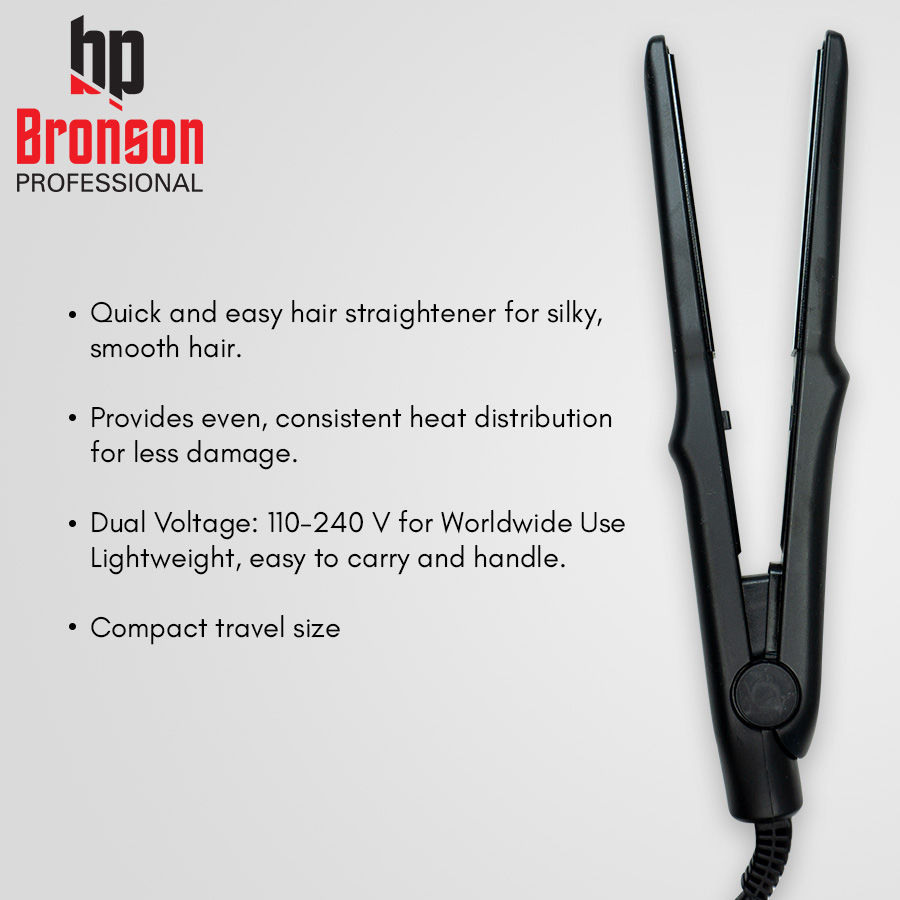 bronson professional hair straightener review