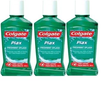 Colgate Plax Fresh Mint Mouthwash (Buy 2 Get 1)