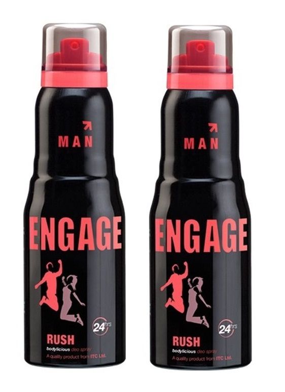 Engage Men Deodorant - Rush - Pack Of 2