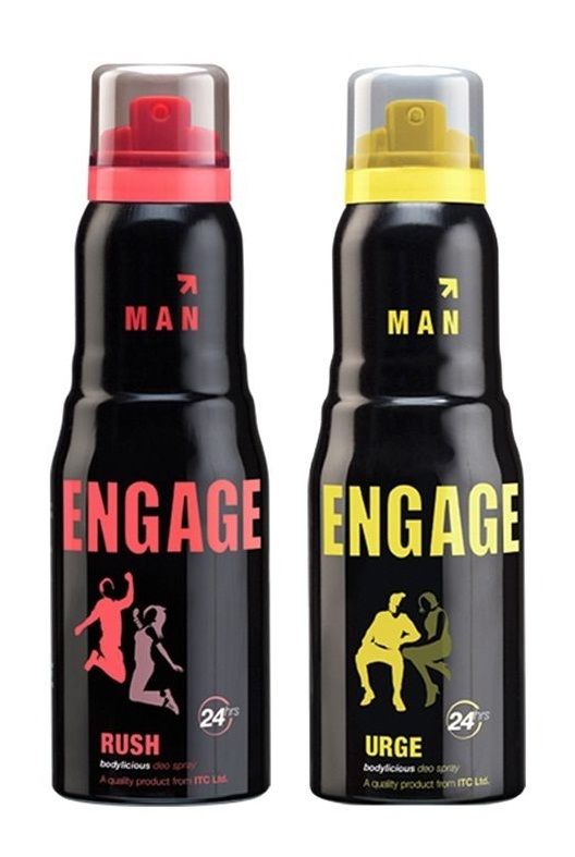 Engage Men Deodorants Pack of 2 - Rush & Urge