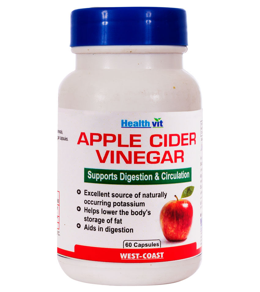 Healthvit Apple Cider Vinegar 60 Capsules 500mg