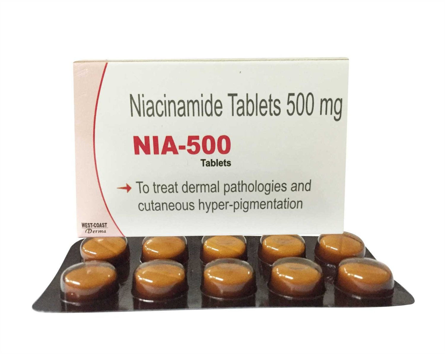 HealthVit Niacinamide 500Mg 100 Tablets