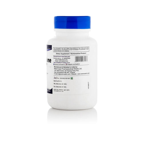 50 mg glutathione HealthVit L-Glutathione Reduced 50mg | With Antioxidants | For Skin &  Detoxification