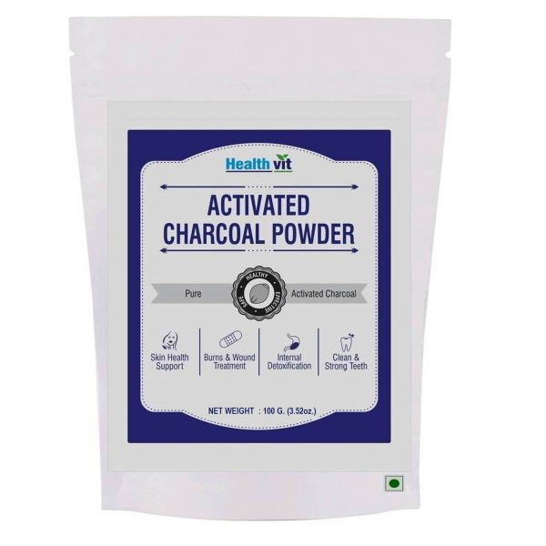 Healthvit Activated Charcoal Powder