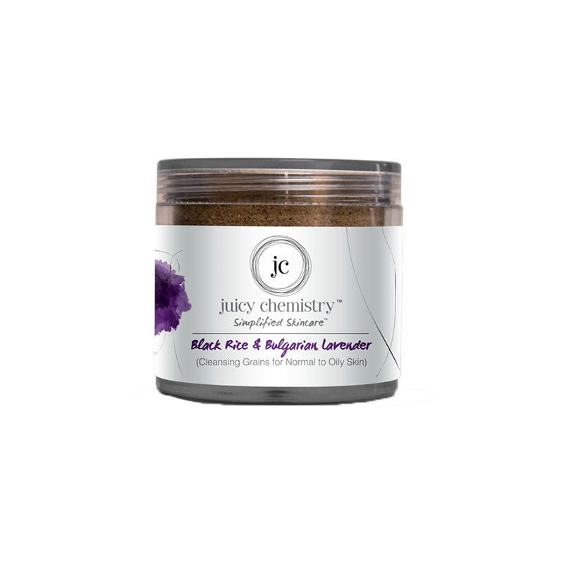 Juicy Chemistry Bulgarian Lavender & Black Rice (Daily Cleanser for Oily Skin)