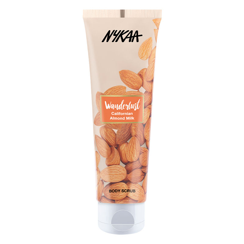Nykaa Wanderlust Californian Almond Milk Body Milk + Body Scrub