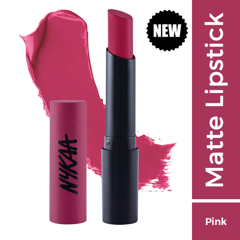 Maak het zwaar Vernietigen Ontrouw Nykaa Paintstix! Waterproof Matte Lipstick: Buy Nykaa Paintstix! Waterproof  Matte Lipstick Online at Best Price in India | Nykaa