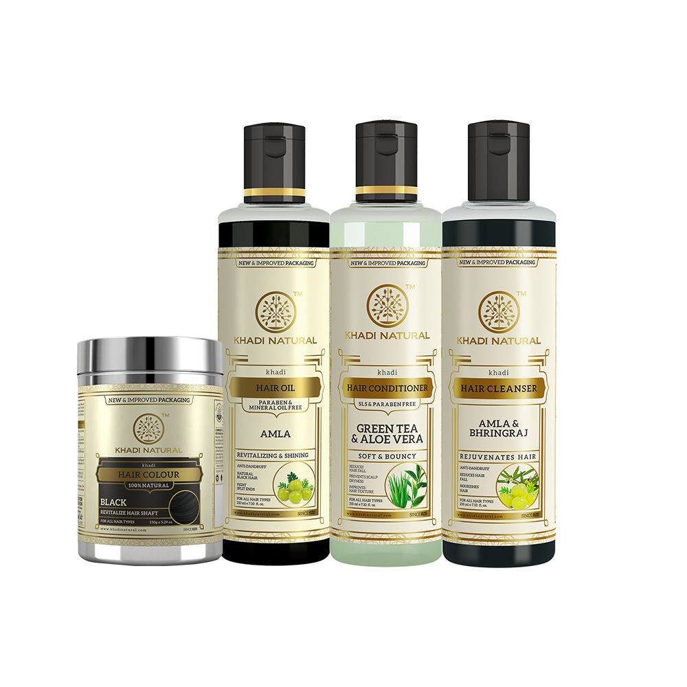 Buy Khadi Natural Black Herbal Hair Colour Online at Best Price  Distacart