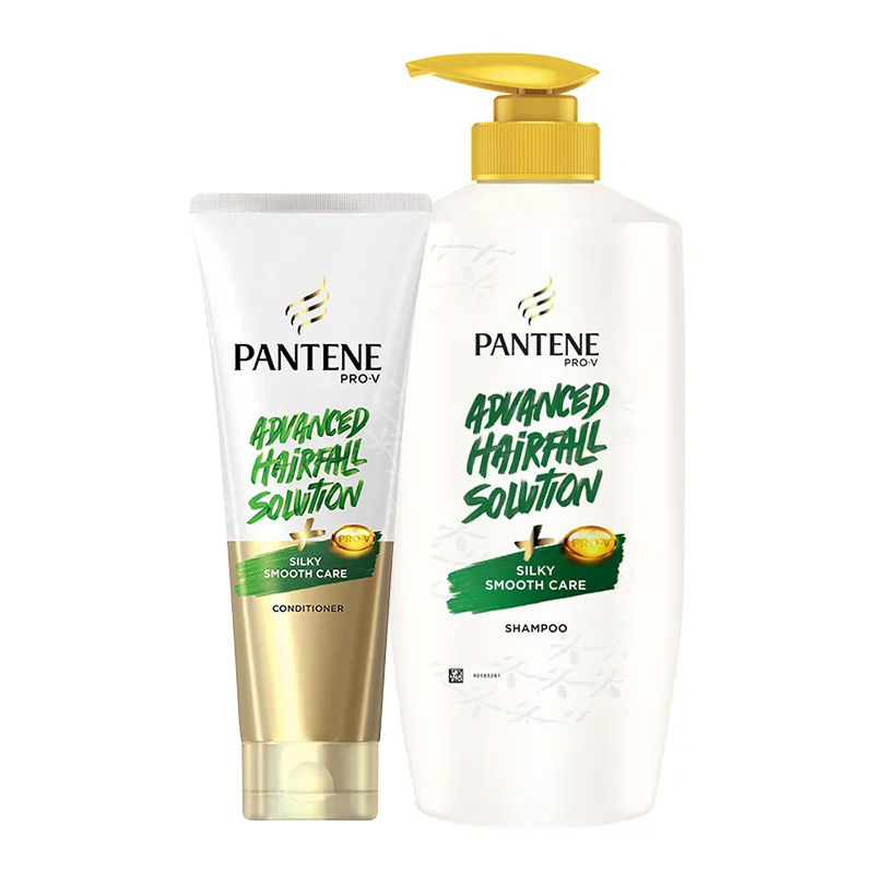 Pantene Advanced Hair Fall Solution Silky Smooth Care Shampoo Conditioner Combo Buy Pantene Advanced Hair Fall Solution Silky Smooth Care Shampoo Conditioner Combo Online At Best Price In India