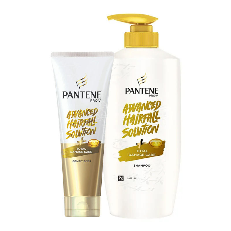 Pantene Advanced Hair Fall Solution Total Damage Care Shampoo & Conditioner Combo