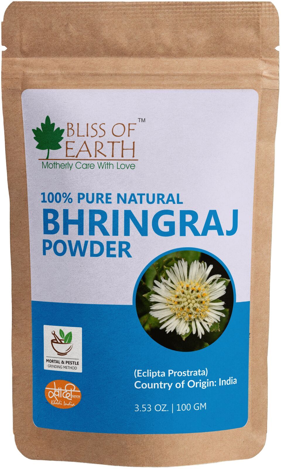 Bliss Of Earth Bhringraj Powder