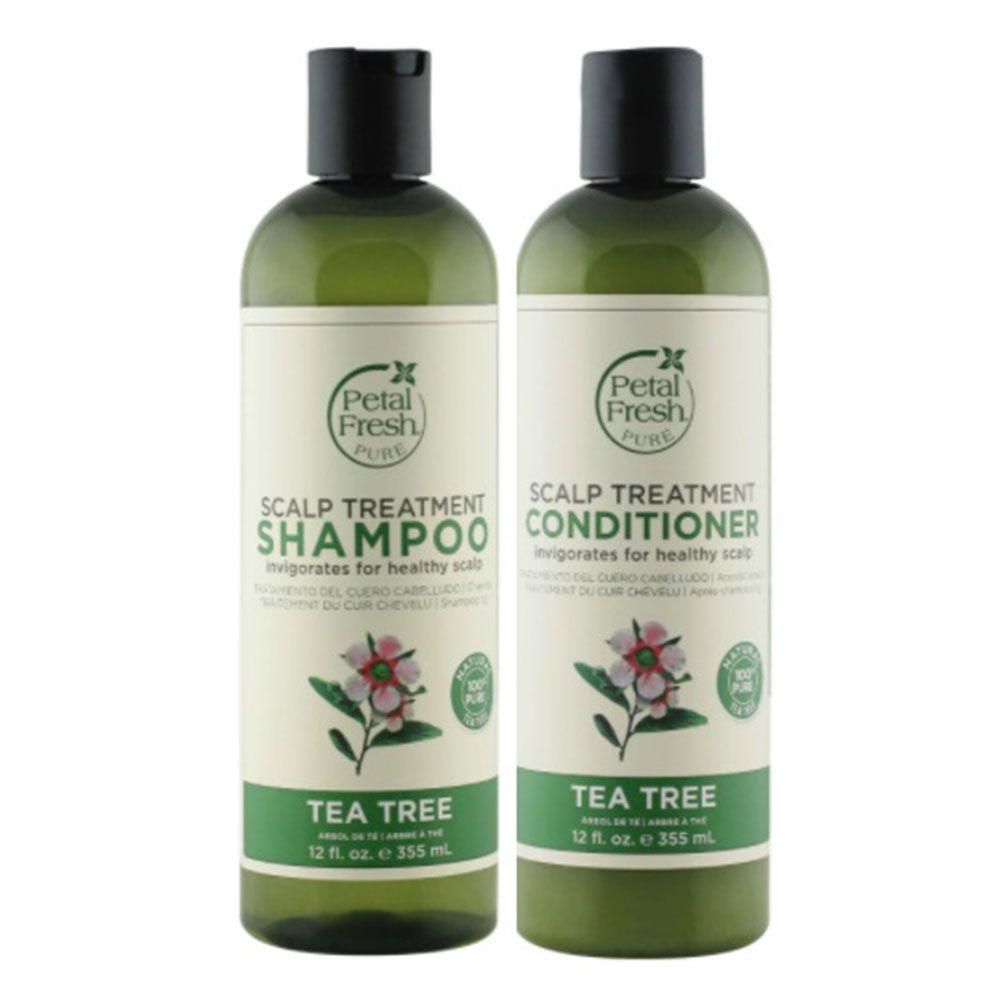 Petal Fresh Pure Scalp Treatment Tea Tree Shampoo and Conditioner