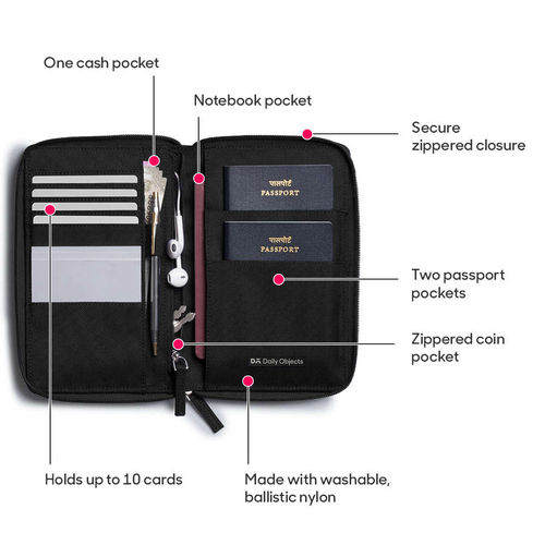 DailyObjects Keep Travel Organizer Passport Wallet: Buy DailyObjects Keep Travel  Organizer Passport Wallet Online at Best Price in India