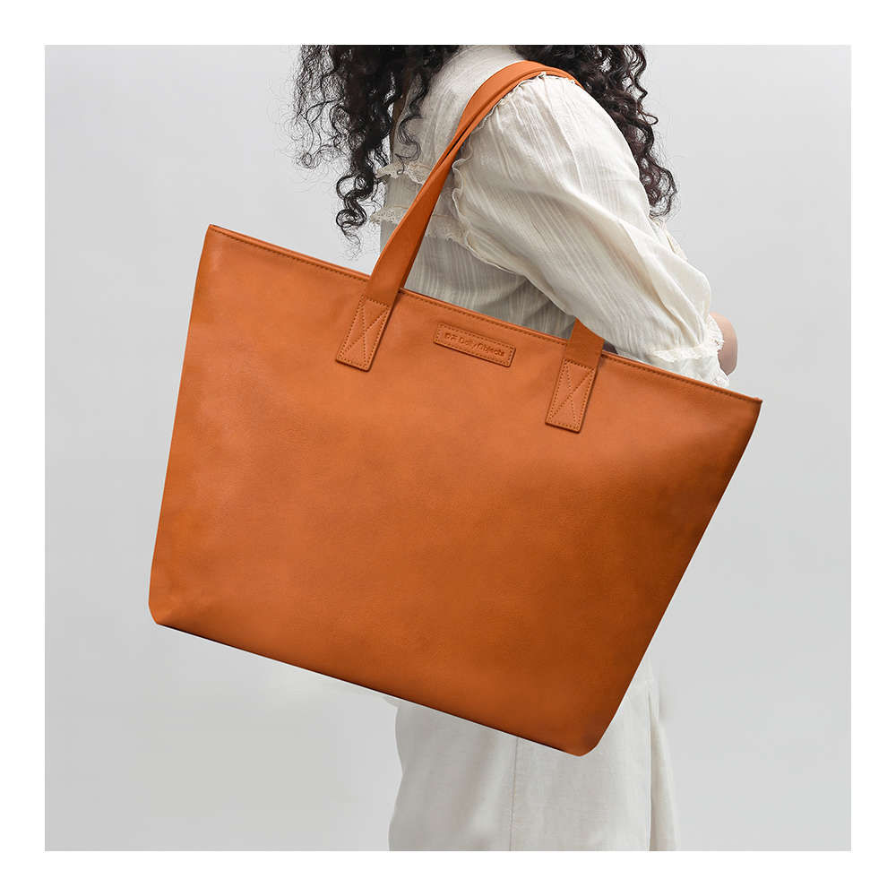 DailyObjects Tan Faux Leather Fatty Women's Tote Bag