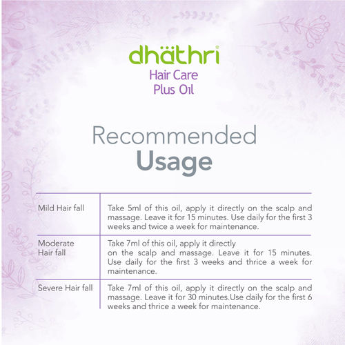 Dhathri Hair Care Plus Oil: Buy Dhathri Hair Care Plus Oil Online at Best  Price in India | Nykaa