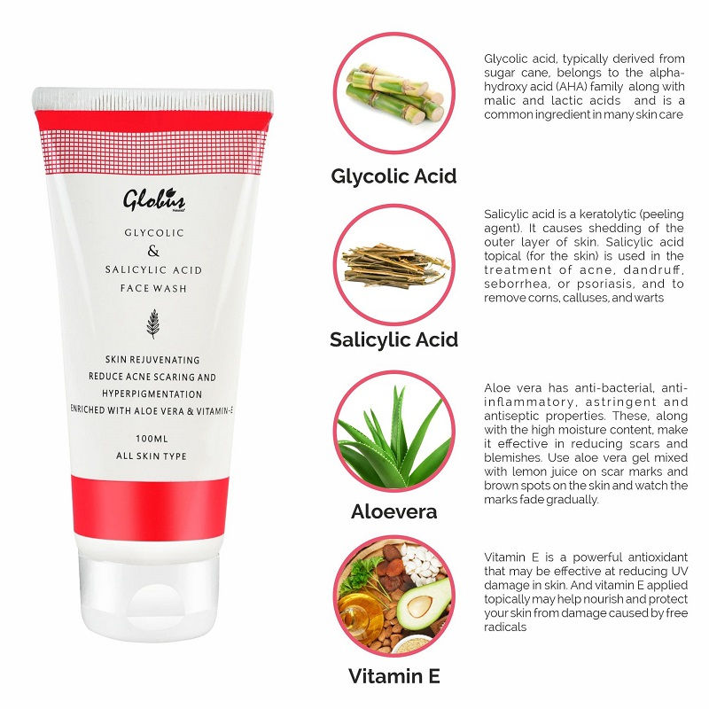glycolic acid face wash uses