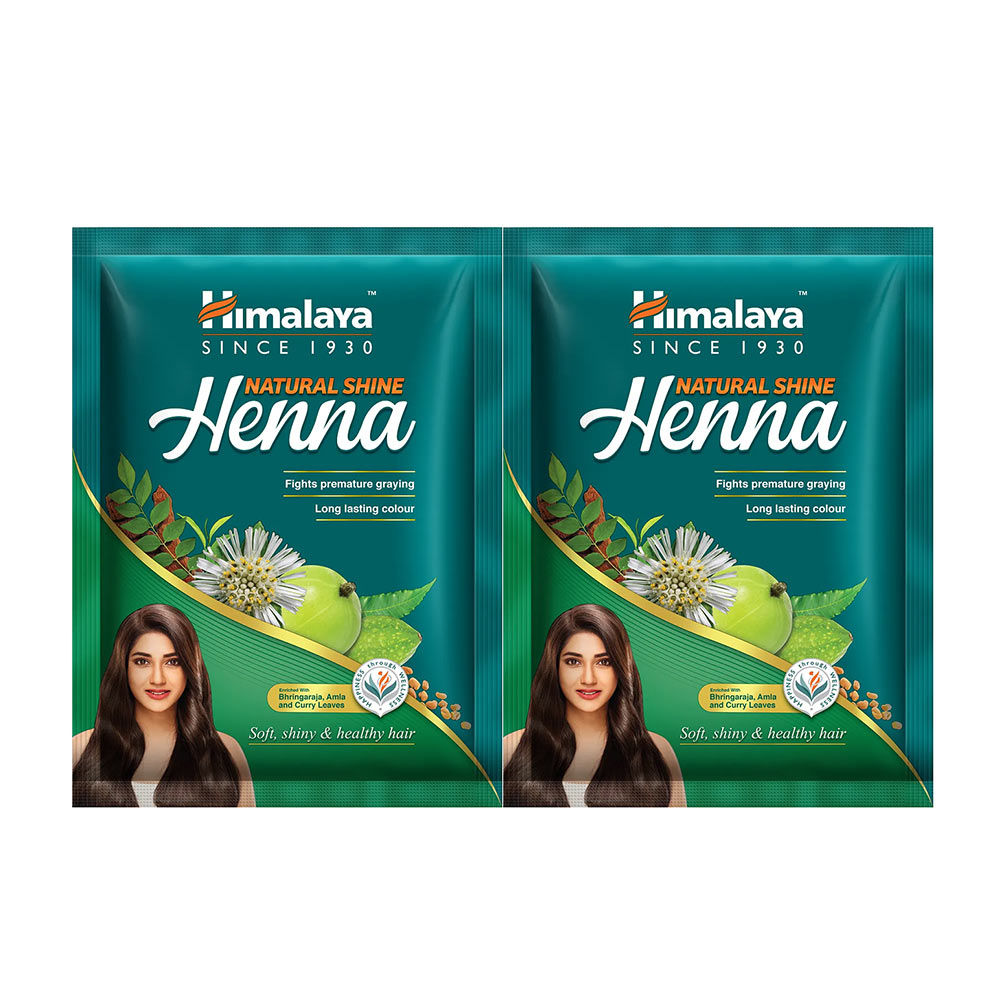 Himalaya Natural Shine Henna - Pack of 2: Buy Himalaya Natural Shine Henna  - Pack of 2 Online at Best Price in India | NykaaMan