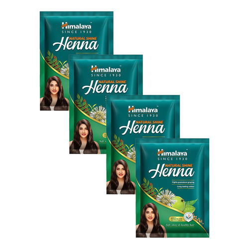 Himalaya Natural Shine Henna Pack Of 4 Buy Himalaya Natural Shine Henna Pack Of 4 Online At Best Price In India Nykaa