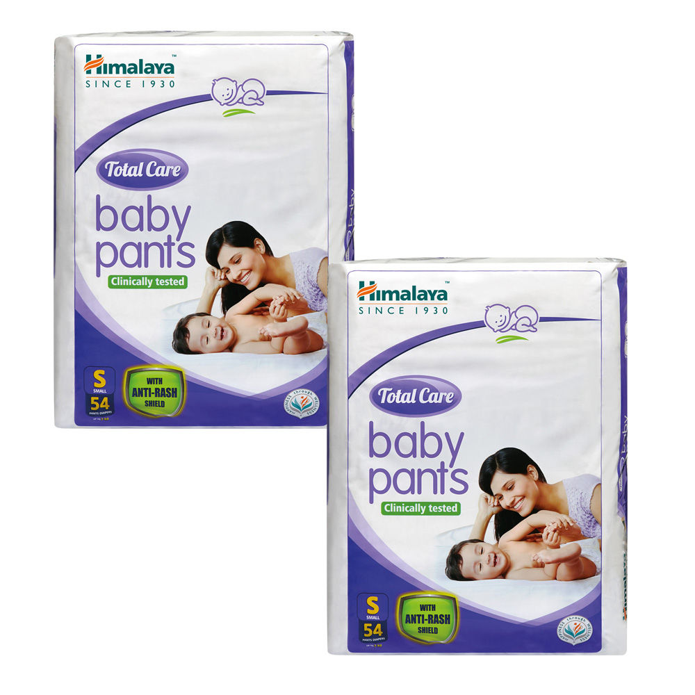 Buy Himalaya Total Care Baby Pants Diapers, Small, 54 Count and Powder  (400g) Combo Online at Low Prices in India - Amazon.in