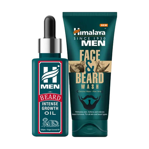 Himalaya Men Intense Growth Beard Oil Wash Kit Buy Himalaya Men Intense Growth Beard Oil Wash Kit Online At Best Price In India Nykaaman