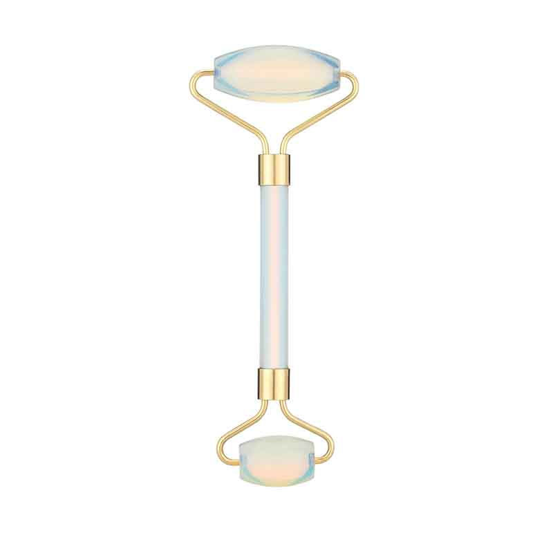 Le Marbelle White Opalite Roller - Ivory Opalescence Face Massager