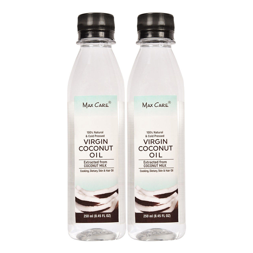 Max Care Virgin Coconut Oil - Pack of 2 (Each 250ml)