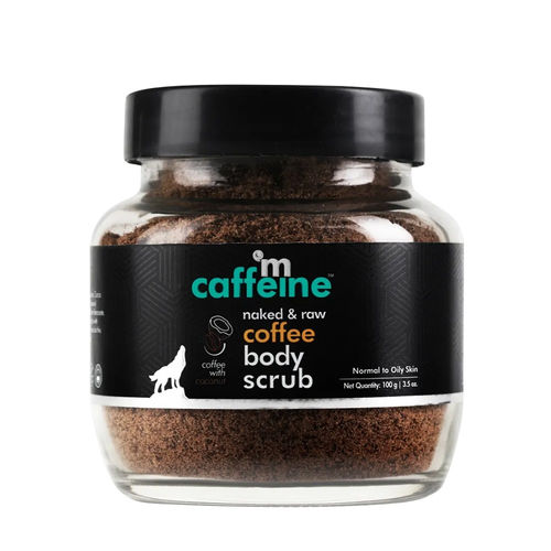 MCaffeine Naked & Raw Coffee Body Scrub: Buy MCaffeine Naked & Raw Coffee  Body Scrub Online at Best Price in India | Nykaa