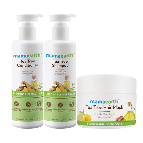 Mamaearth Tea Tree Anti Hair Freez Spa Kit: Buy Mamaearth Tea Tree Anti Hair  Freez Spa Kit Online at Best Price in India | Nykaa