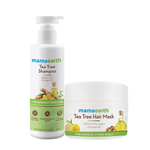 Mamaearth Tea Tree Anti Hair Fall Spa Kit: Buy Mamaearth Tea Tree Anti Hair  Fall Spa Kit Online at Best Price in India | Nykaa