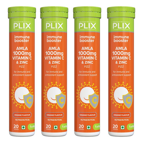 Plix Immune Booster Tablets Natural Vitamin C Zinc Orange Tube Pack Of 4 Buy Plix Immune Booster Tablets Natural Vitamin C Zinc Orange Tube Pack Of 4 Online