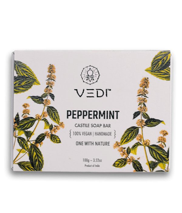 Vedi Peppermint Castile Soap Bar