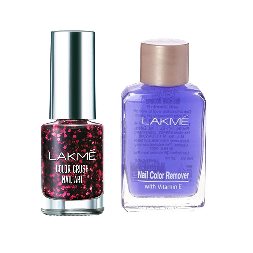 Buy Lakme Color Crush Nail Art, C2, 6ml & Lakme Color Crush Nailart, M16  Mint Blue, 6 ml Online at Low Prices in India - Amazon.in