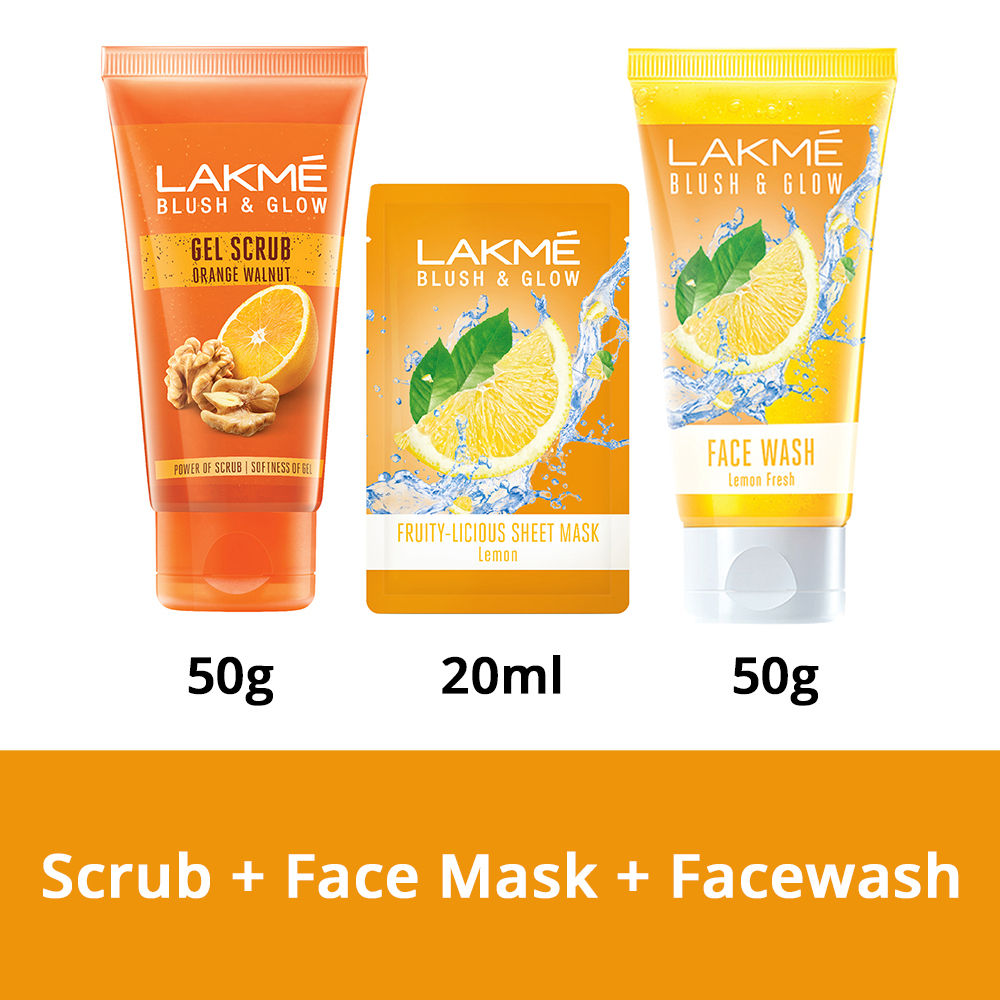 lakme face wash lemon