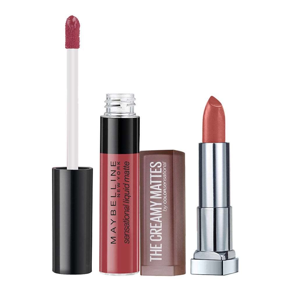 nykaa maybelline creamy matte lipstick