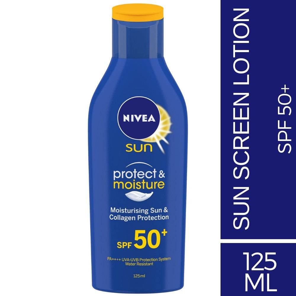 nivea sun protect and moisture lotion spf 50