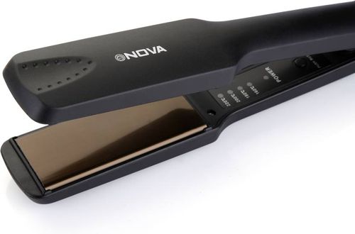 Nova Temperature Control Professional NHS 860 Hair Straightener (Black):  Buy Nova Temperature Control Professional NHS 860 Hair Straightener (Black)  Online at Best Price in India | Nykaa