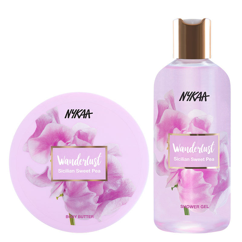 Sweet pea scented body mist and shower discount gel