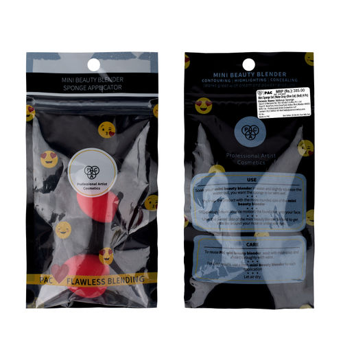 Pac Beauty Blender Sponge Mini 4 Pcs Red Black Mix Buy Pac Beauty Blender Sponge Mini 4 Pcs Red Black Mix Online At Best Price In India Nykaa