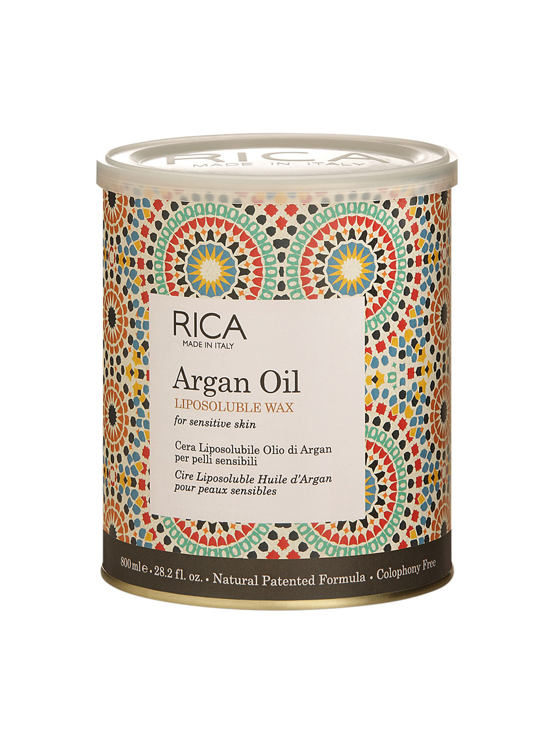 Rica Liposoluble Wax With Argan Oil