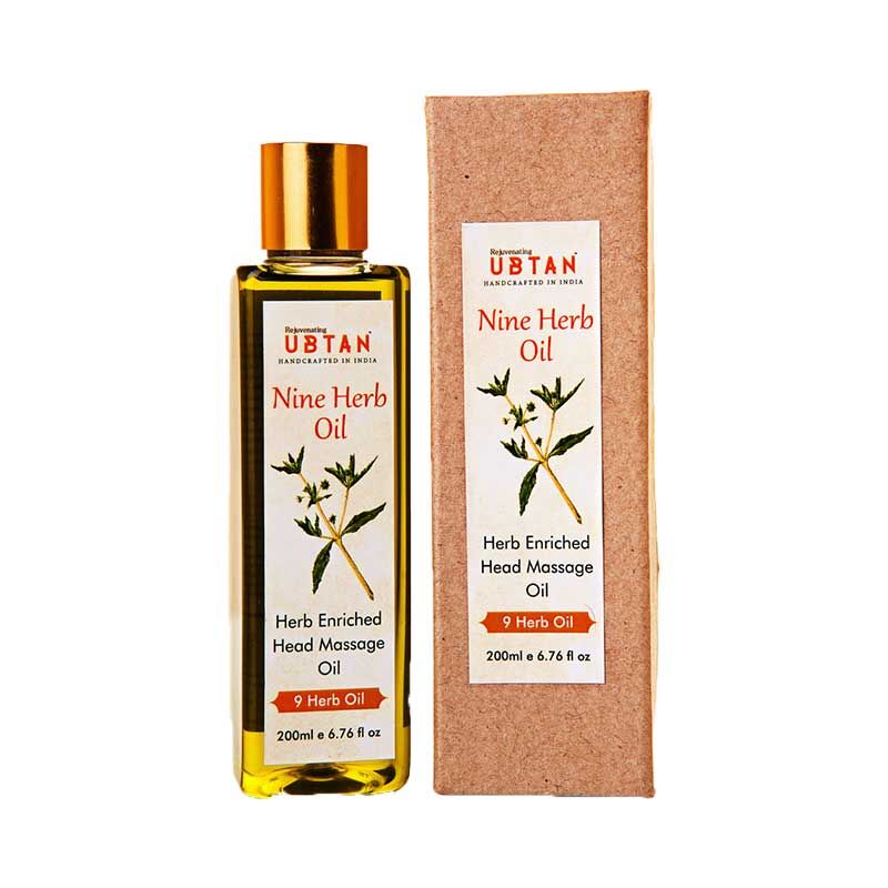 Rejuvenating UBTAN 9 Herb Enriched Head Massage Oil