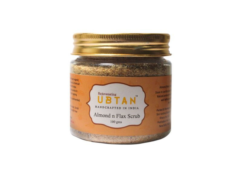 Rejuvenating UBTAN Almond & Flax Scrub
