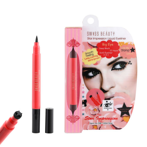 Swiss Beauty Star Impression Liquid Eyeliner Pen Black Buy Swiss Beauty Star Impression Liquid Eyeliner Pen Black Online At Best Price In India Nykaa
